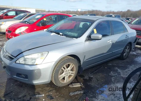 2006 Honda Accord 2.4 Ex из США, поврежденный, VIN 1HGCM55846A100183